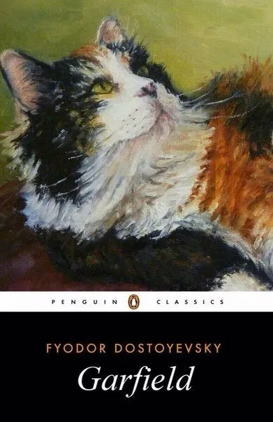 Dostoyevsky Garfield Book Cover
