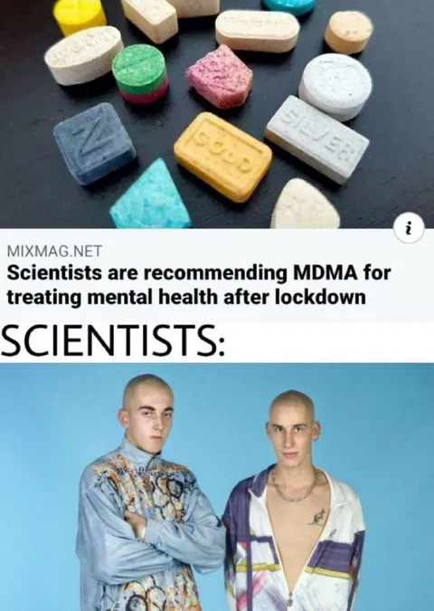 Scientists Recommend MDMA