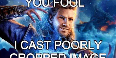 You Fool, I Cast Poorly Cropped Image