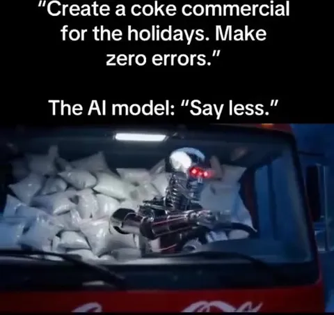 AI Coke Holiday Commercial Gone Wrong