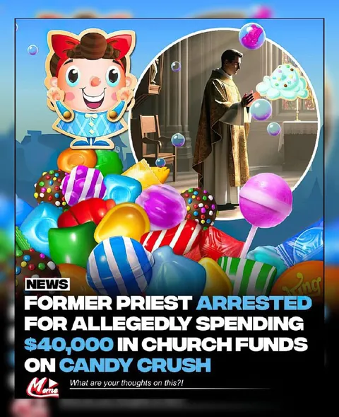 Former Priest Candy Crush Arrested