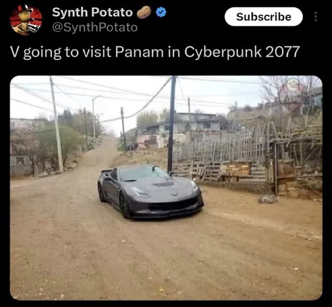 V Visits Panam in Cyberpunk