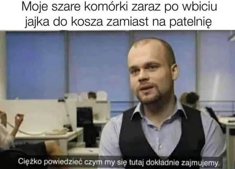 Szare komórki po złym wyborze