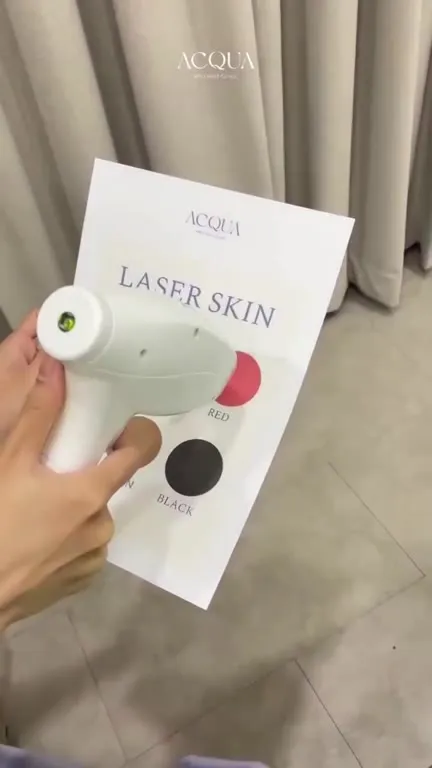 Laser Skin Color Test Goes Wrong