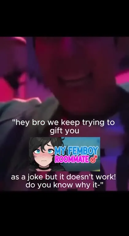 The Femboy Roommate Gift Joke Fails