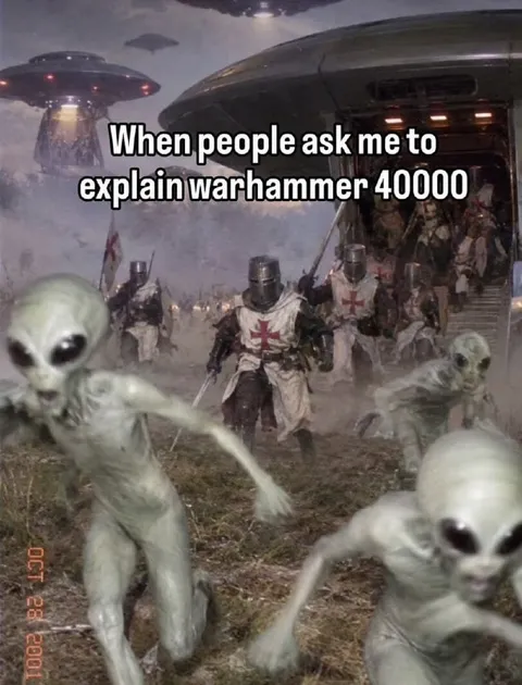 Explaining Warhammer 40,000