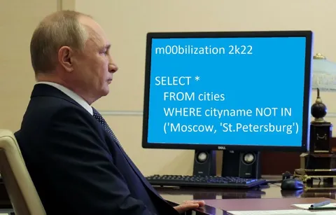 Putin Excludes Moscow and Petersburg