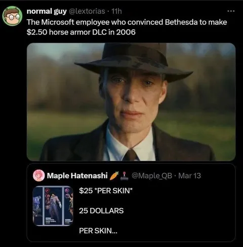 Horse Armor DLC Employee