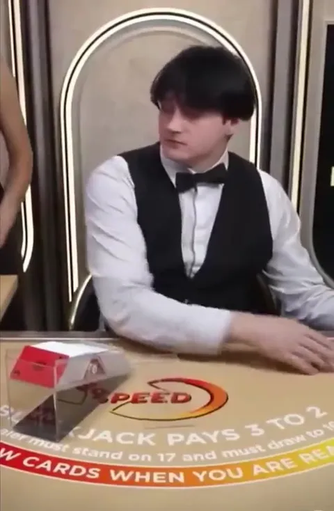 Dealer Keeps Drawing in Blackjack