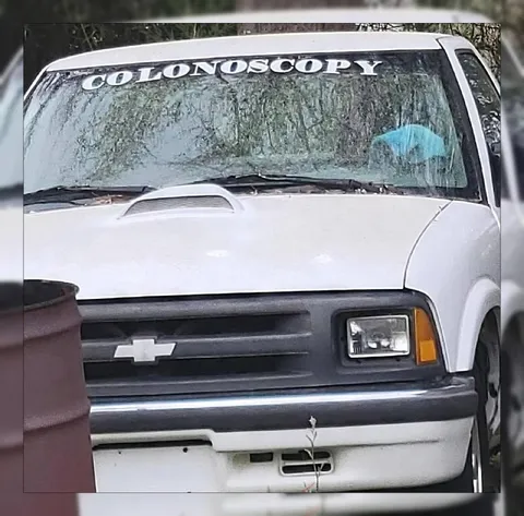 Colonoscopy Truck Windshield
