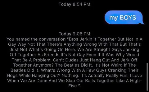 Bros Jerkin It Together