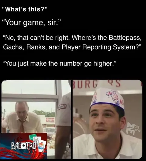 You Just Make the Number Go Higher