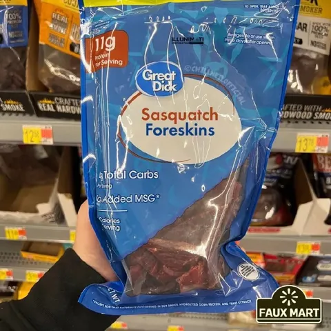 Great Dick Sasquatch Foreskins