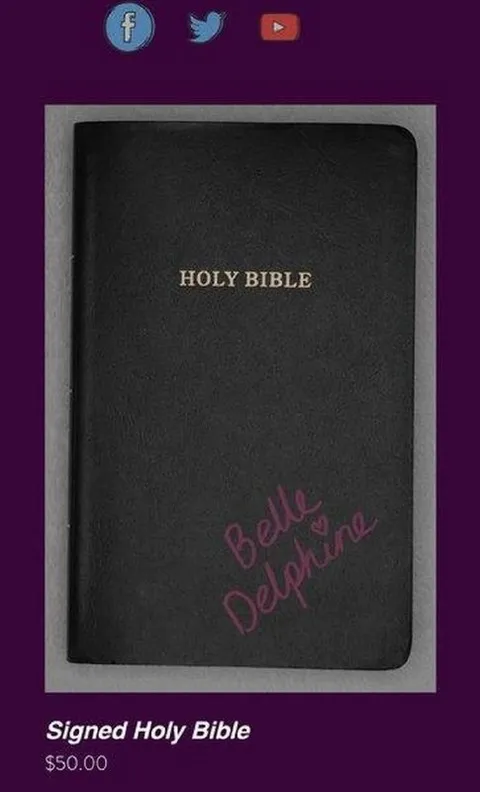 Signed Holy Bible Listing
