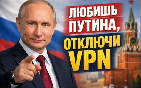 Любишь Путина, отключи VPN