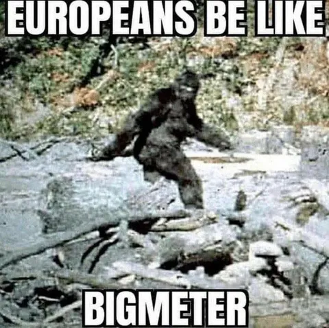 Europeans Be Like Bigmeter