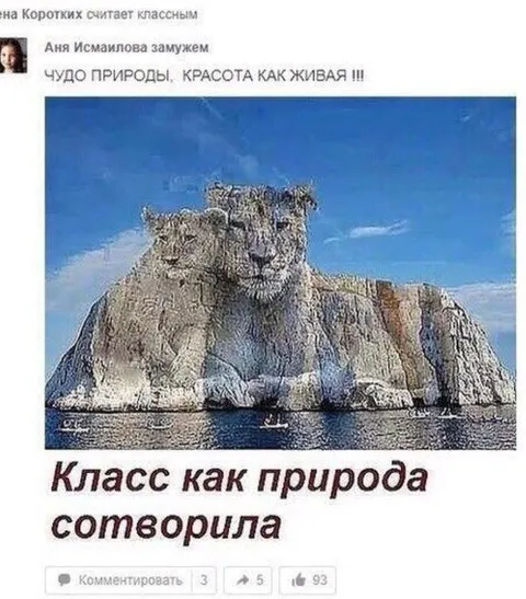 Класс как природа сотворила