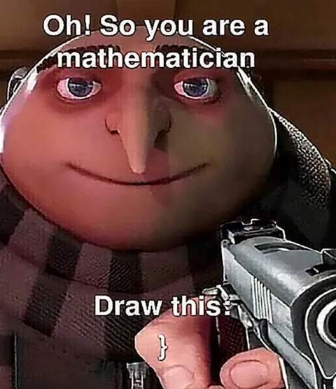 Грю просит нарисовать это