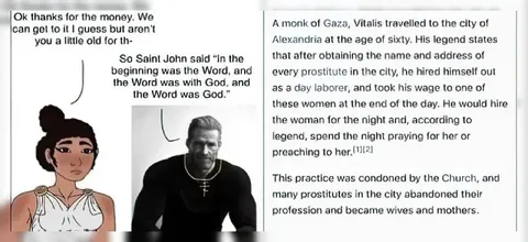 Saint Vitalis Walks Into the Joke