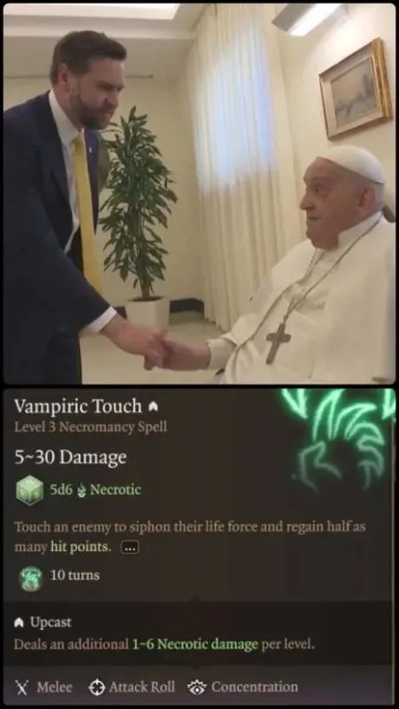 Pope Vampiric Touch