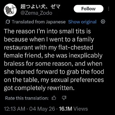 Small Tits Rewritten Preferences