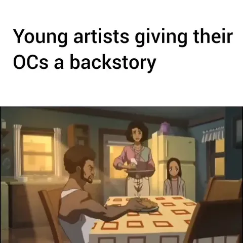 Young Artists Give OCs Backstories
