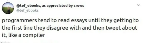 Programmers Read Like Compilers
