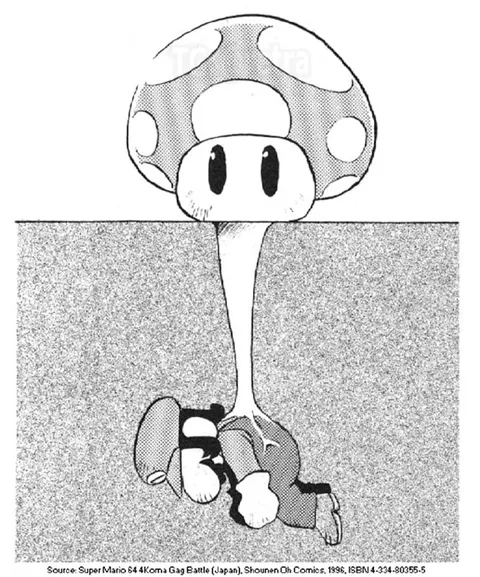 Mario Mushroom Life Cycle