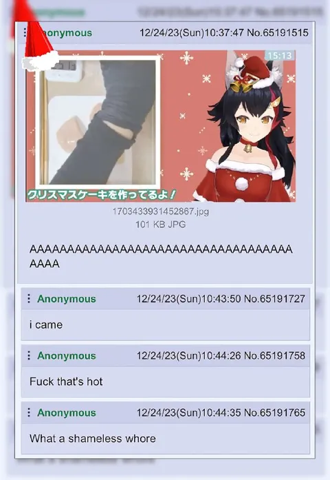 Christmas Cake Reaction Thread