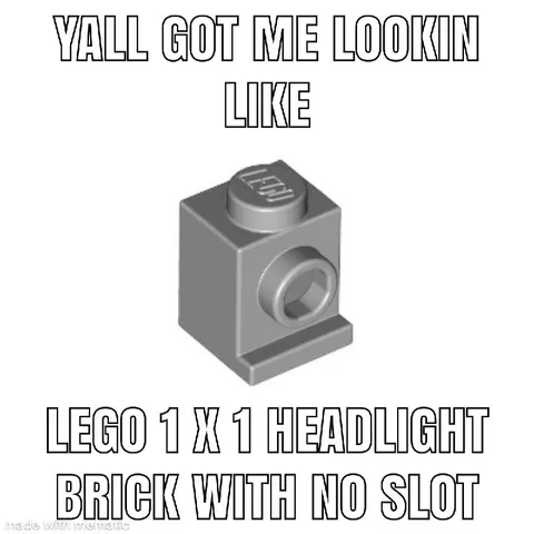 Lego Headlight Brick Joke