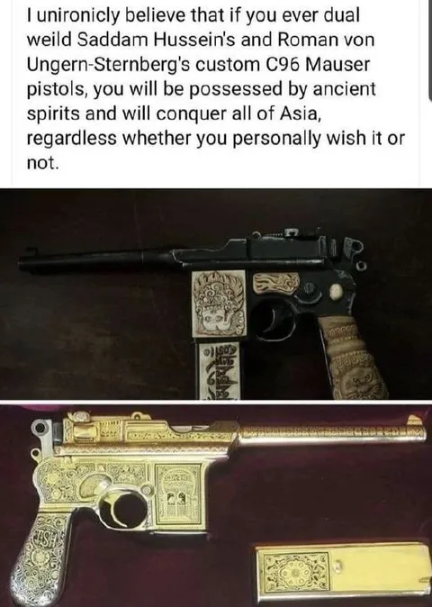 Ancient Spirits Dual-Wielding Mausers