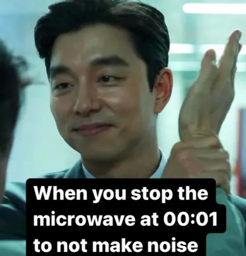 Stopping the Microwave Quietly