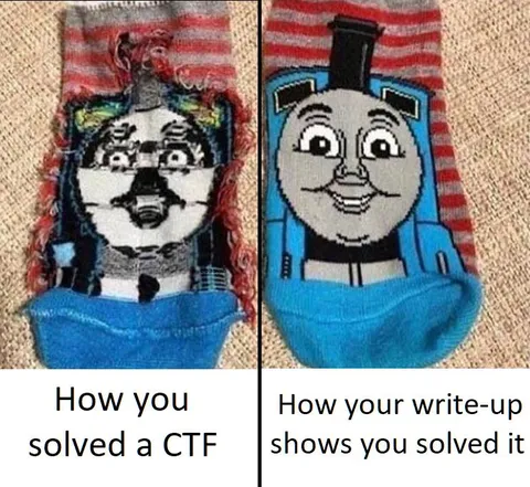 How You Solved a CTF vs Write-Up