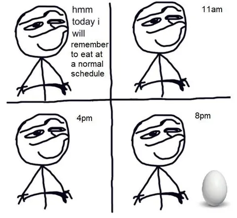 Remember to Eat Normally