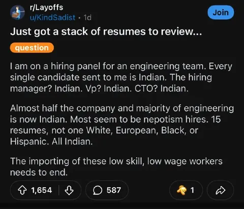Stack of Indian Resumes