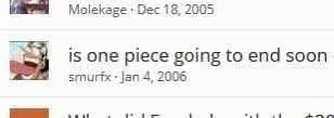 Is One Piece Ending Soon