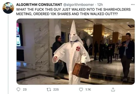 Guy Orders 10K Shares