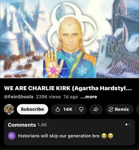 Charlie Kirk in Agartha