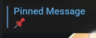 Pinned Message Screenshot