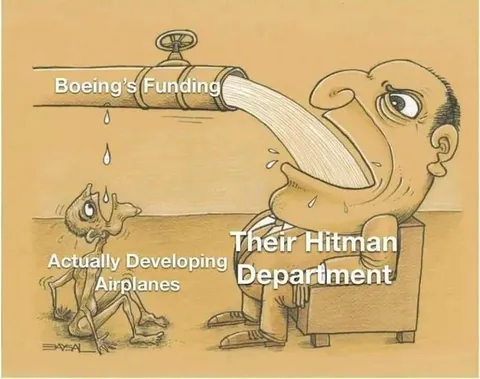 Boeing Funding Their Hitman Department