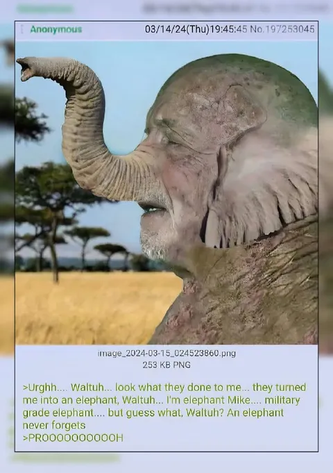 Mike Turned Into an Elephant