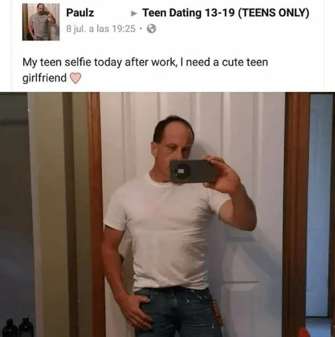 Teen Dating Group Selfie