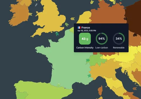 France Low-Carbon Energy Map