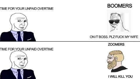 Boomers Versus Zoomers Overtime