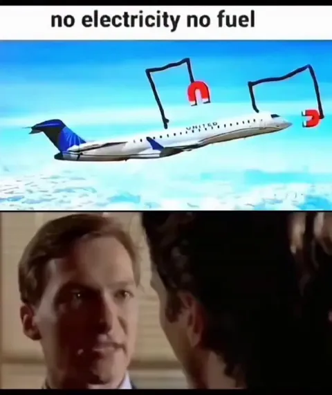 No Electricity No Fuel Plane