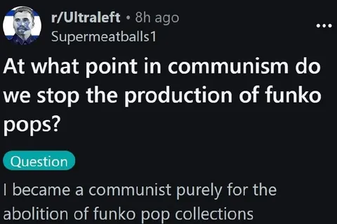 Communism Stops Funko Pops