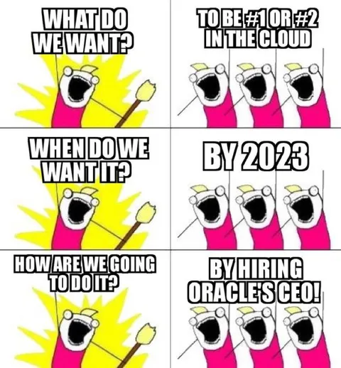 Hiring Oracle's CEO
