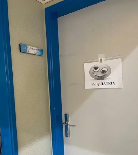 Porta da psiquiatria