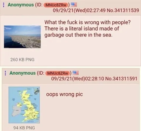 Oops Wrong Pic Garbage Island