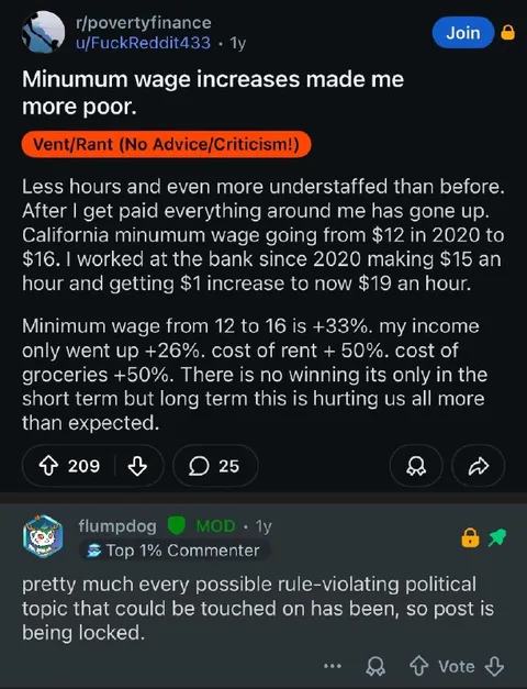 Minimum Wage Makes Me Poorer